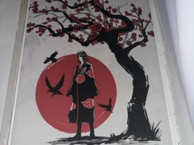 naruto itachi Uchiha leinwand - 1