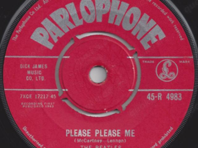 Suche Beatles 7  Single   Schallplatten  Please Please Me  45-R 4983, UK 1963 - 1